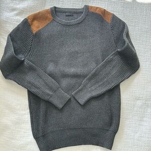 JCREW MENS SMALL GRAY CREWNECK